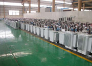 眉山油浸式变压器成品车间